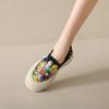 Couple Style Canvas Shoes for Women In Autumn New Thick Soled Cute Cartoon Women's Shoes