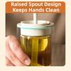 180ML Oil Dispenser Bottle 2 in 1 Oil Brush Bottle Non-Drip Kitchen Oil Bottle  Kitchen