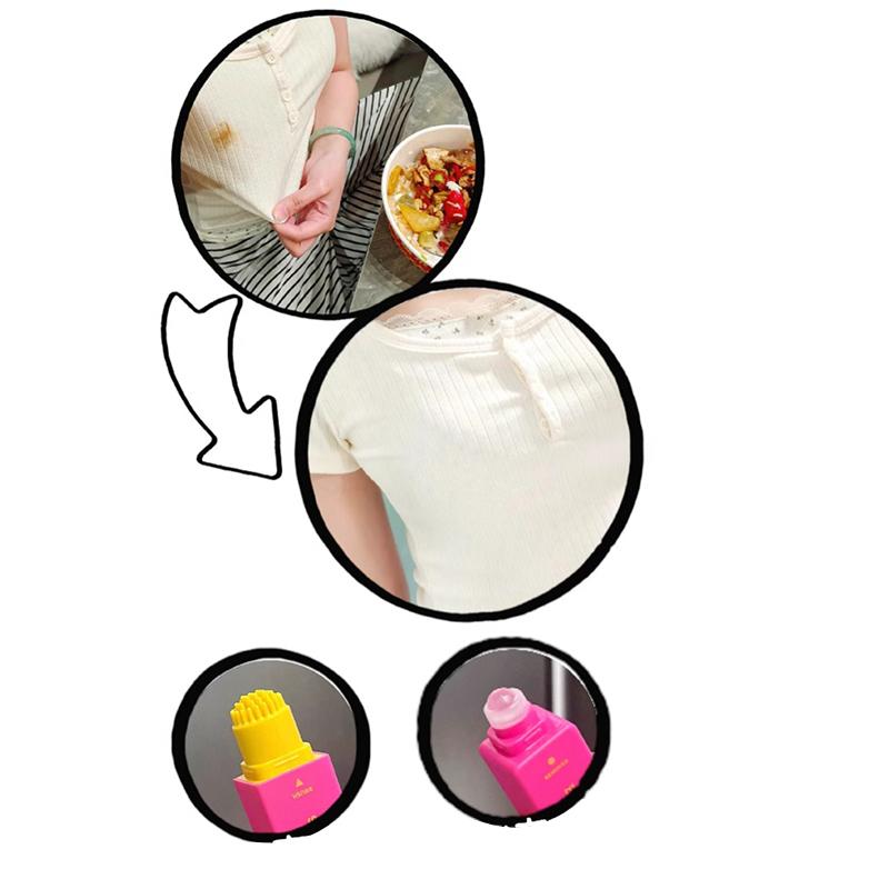 12 мл Портативные ручки для удаления пятен без стирки, Портативные чистящие щетки, Ручки для мгновенного удаления пятен с одежды и ткани