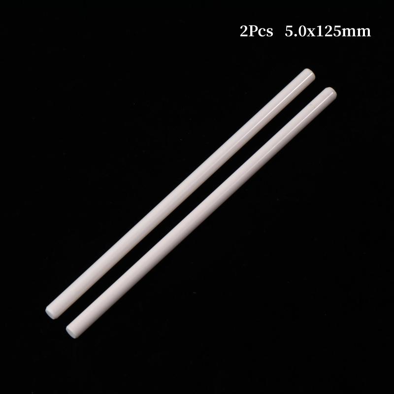 2Pcs Ceramic Shaft Submersible Pump Rotor Shaft Solid Wear-Resistant Insulation Parts Diameter 2.5Mm-6Mm Accessories