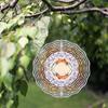 360 Degree Rotating 10 Inch Hanging Wind Spinner Elegant Metal Garden Decor for Patio Balcony Outdoor Year Round Art Gift for Family Friends