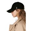 [VARZAR] Gold stud over fit ball cap Black