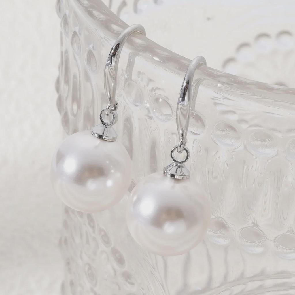 Элегантные жемчужные серьги во французском стиле — роскошный длинный дизайн для осени/зимы