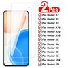 2 шт. Защитное закаленное стекло для Honor X7 X8 X9 X10 X20 SE X30 Защитная пленка для экрана для Huawei 8A 8C 8S 8X 9A 9C 9S 9X 10X Lite 10i 20 30 Pro Glass Film