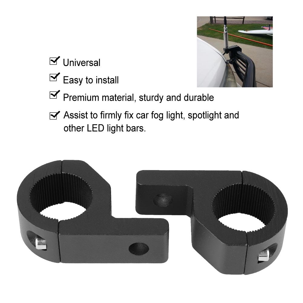 Универсальный автомобильный светодиодный кронштейн для крепления световой панели, зажим, комплект держателей 20 30 мм