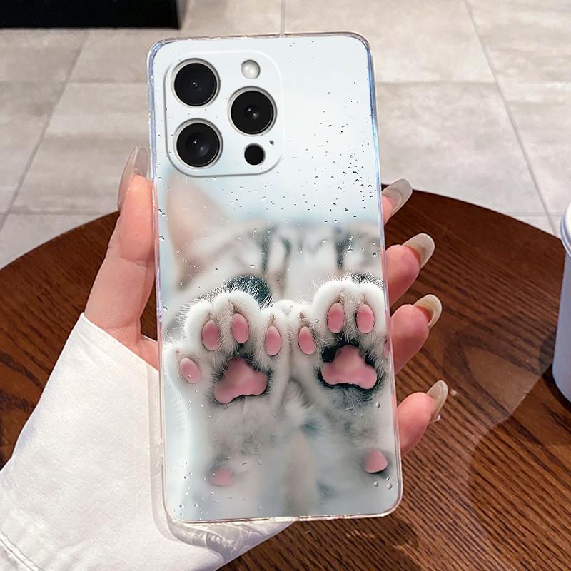 Чехол для iPhone 16 Plus 16pro 16promax Чехол Эстетичный Милый Крутой Мальчики Девочки Прозрачный Чехол для Телефона Для iPhone 16 Pro Max Чехол