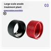 Strong 17mm Ball Joint Fastening Nut Aluminum Locking Nut Suitable for Rotating Phone Car Mounts & Tablet Holders