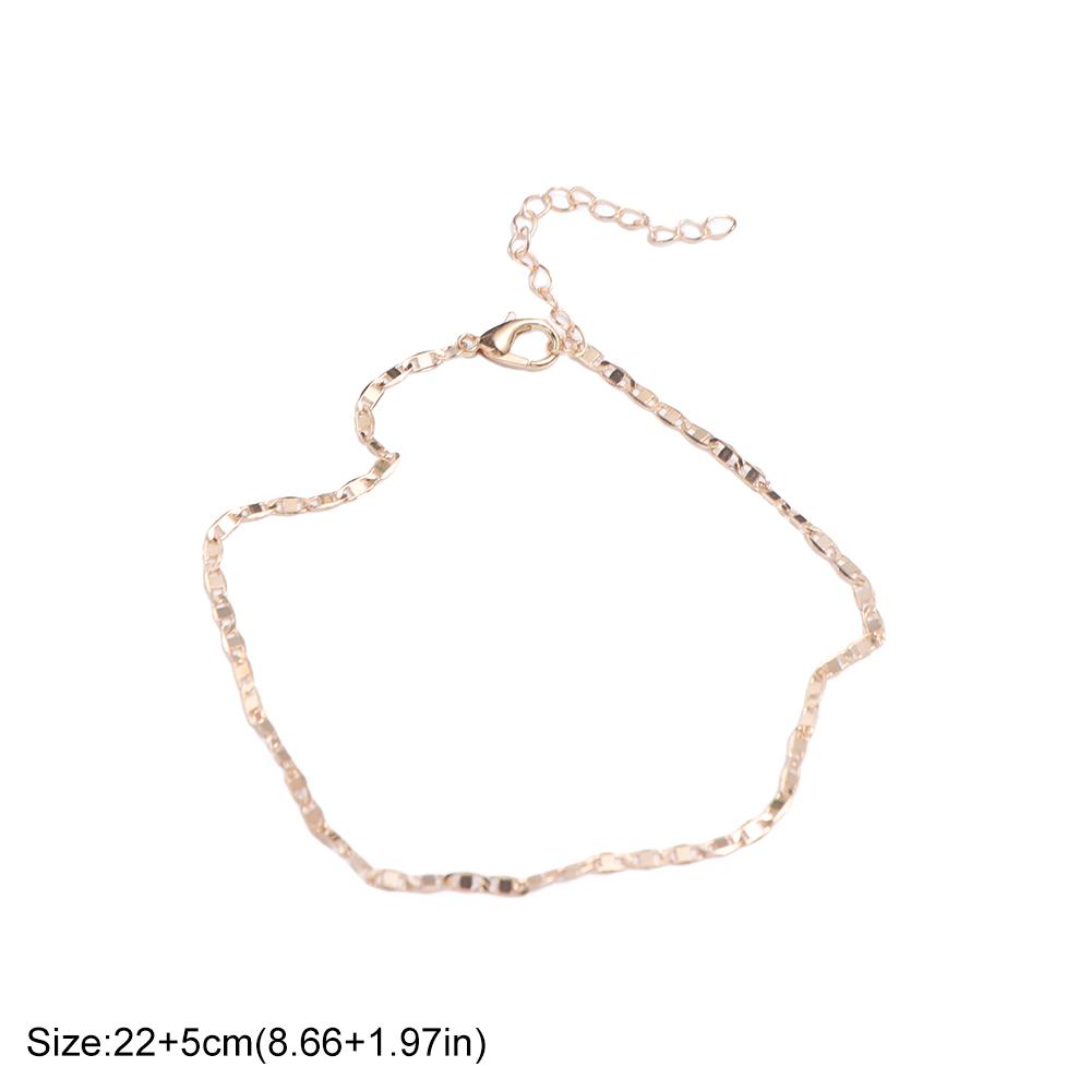 Bohemian Sexy Chain Anklet Zinc Zinc Alloy Retro Beach