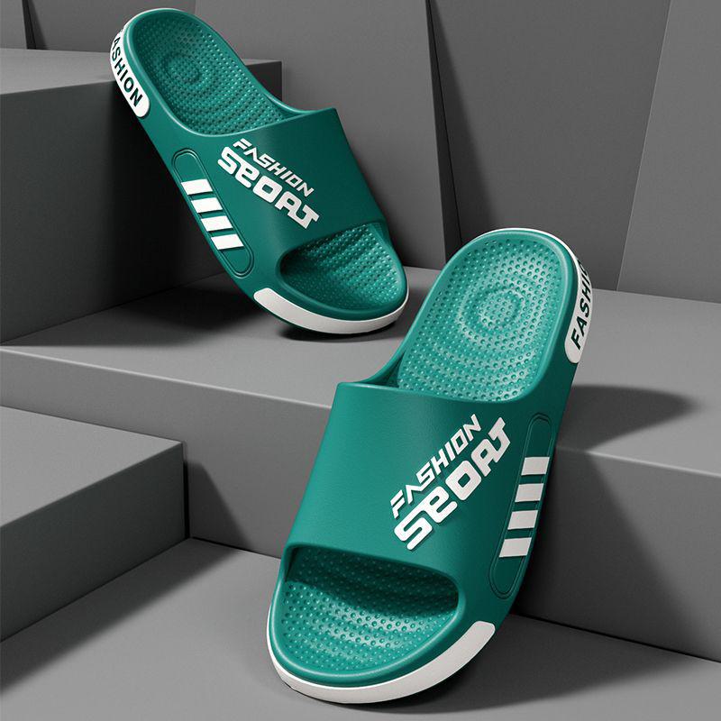 Стильные мужские и женские тапочки для дома и улицы с нескользящей подошвой для летней и домашней носки