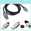 Line Laptop Transmission Data Cable Black Computer Accessories Tools Convenient