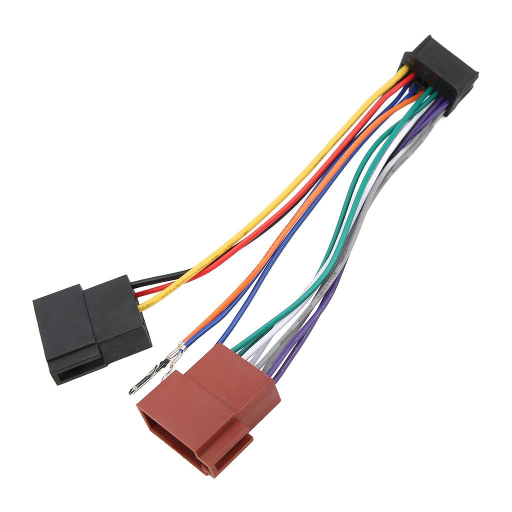 ISO Разъем жгута проводов Адаптер Разъем жгута проводов автомагнитолы Радио Замена для старой аудиосистемы Pioneer