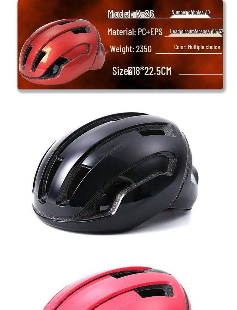 Unisex Road & Mountain Bike Safety Helmet