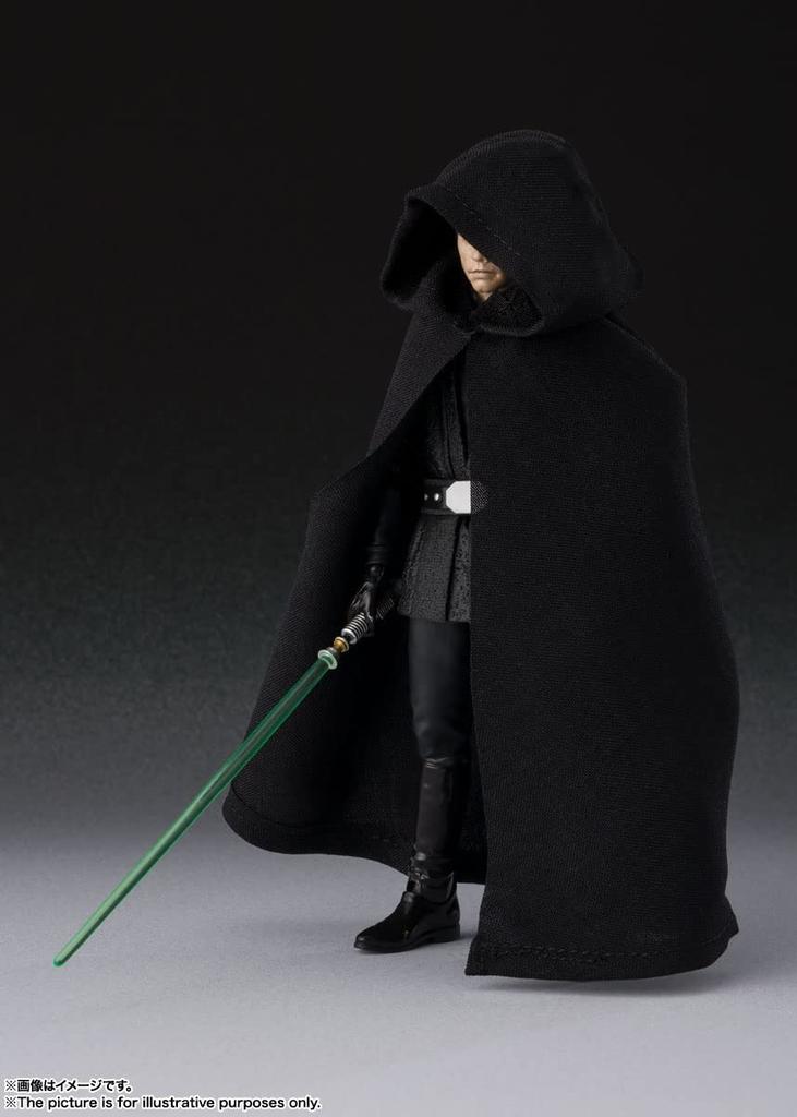 TAMASHII NATIONS Star The Mandalorian Luke Skywalker 140mm Painted Movable Figure S.H.Figuarts Wars Approx. PVC&ABS