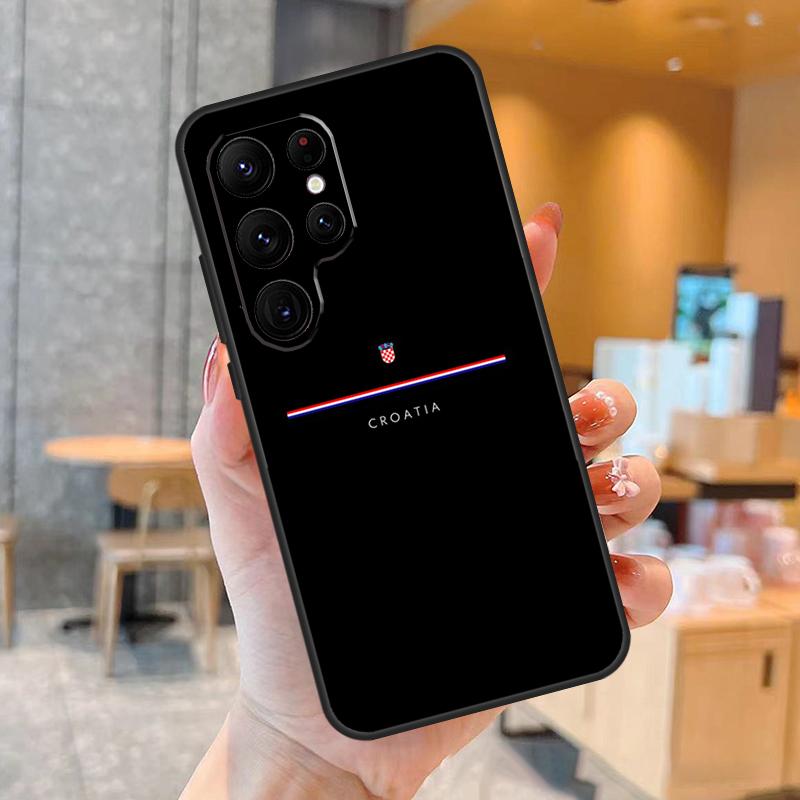 Флаг Хорватии Арт Для Samsung Galaxy S20 FE S21 FE S22 S23 Ultra S8 S9 S10 Plus Note 20 Ultra Чехол для телефона
