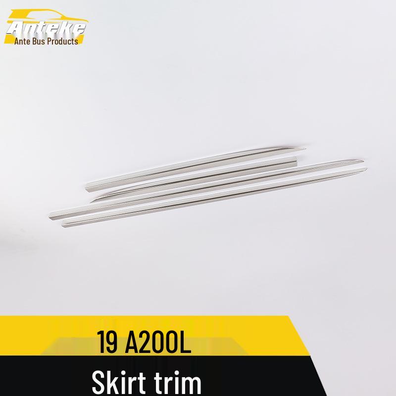 19 A200L Side Skirt & Door Bumper Anti-Scratch & Collision Trim