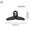 Заколка для волос Frosted Hair Clip Simple Large Clip Cross Hair Clip Coiffit Shark Clip