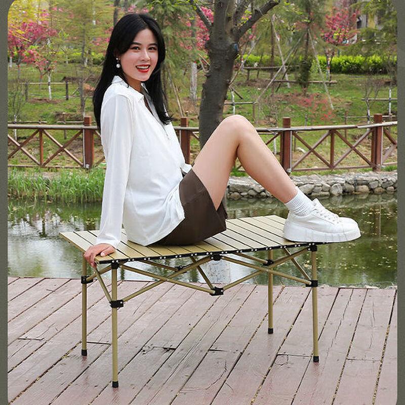 ZISIZ Portable Folding Outdoor Table Set