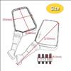 Motorcycle Mirror, Left and Right Set, 0.3 inch (8 mm), 0.4 inches (10 mm),