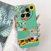 Для Infinix Zero 40 4G 5G Задняя крышка 6.78" На Infinix X6860 X6861 Чехол Цветок Бабочка Модный Женский Чехол для Телефона Жидкий Силикон