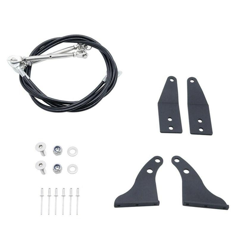 A16P-For Jeep Wrangler JK Parts 2007-2017 Limb Risers Kit Limb Risers Through The Jungle Protector Obstacle Eliminate Rope
