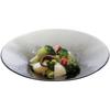 Toyo Sasaki Glass Nuage Bowl 225, Made in Japan, Large Round Plate, Glass Dish, Tableware, 46057SM