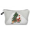 Женская косметичка с принтом Санта-Клауса Органайзер для туалетных принадлежностей Дорожный кейс для хранения 6866