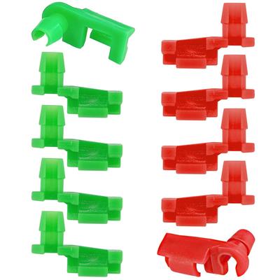 10Pcs Tailgate Latch,Tailgate Latch Rod Clip Left and Right Handle Rod Door Lock Clip Compatible with 1999-2007 Chevy Silverado GMC Sierra for