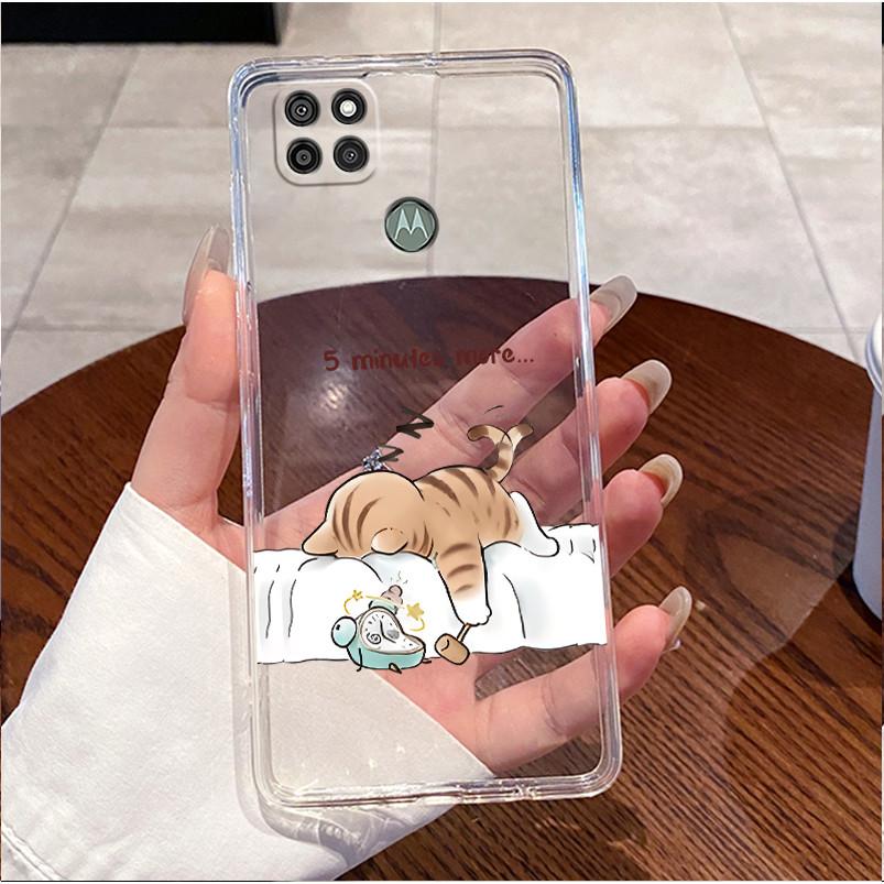 Чехол для Motorola Moto G9 Power Прозрачный Роскошный Милый Кролик Любовь Забавный Мягкий Силиконовый ТПУ Задняя Крышка Для Чехол Телефона Moto G 9 Power