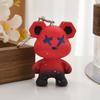 Starry Bear Acrylic Chameleon Keychain Color Changing Christmas Festival Gifts