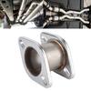Extension Flange Corrosion Resistant Muffler Pipe Extension Flange Universal Vehicle Accessories Fit 2.5" Inner Diameter 2 Bolt Flange