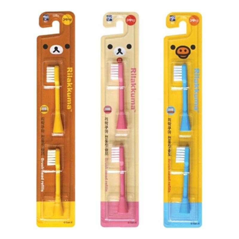 Сменные насадки для электрической зубной щетки Rilakkuma 2 шт.