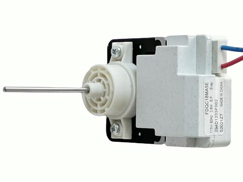 Refrigerator condenser fan motor adapted 115V 2.6W 60Hz replaceable 294D1978P001 WR01F04955 fan motor White