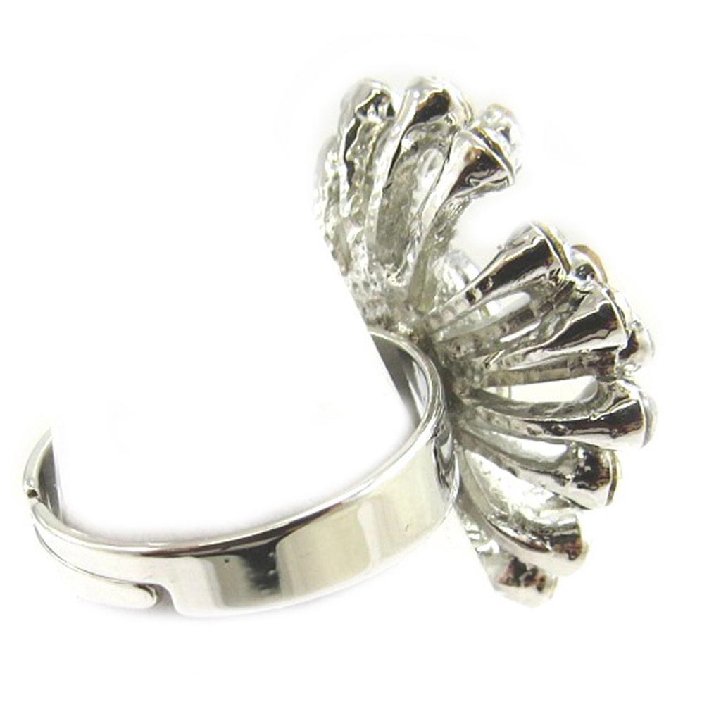 Les Trésors De Lily [E5124] — Белое кольцо «Эклозия»