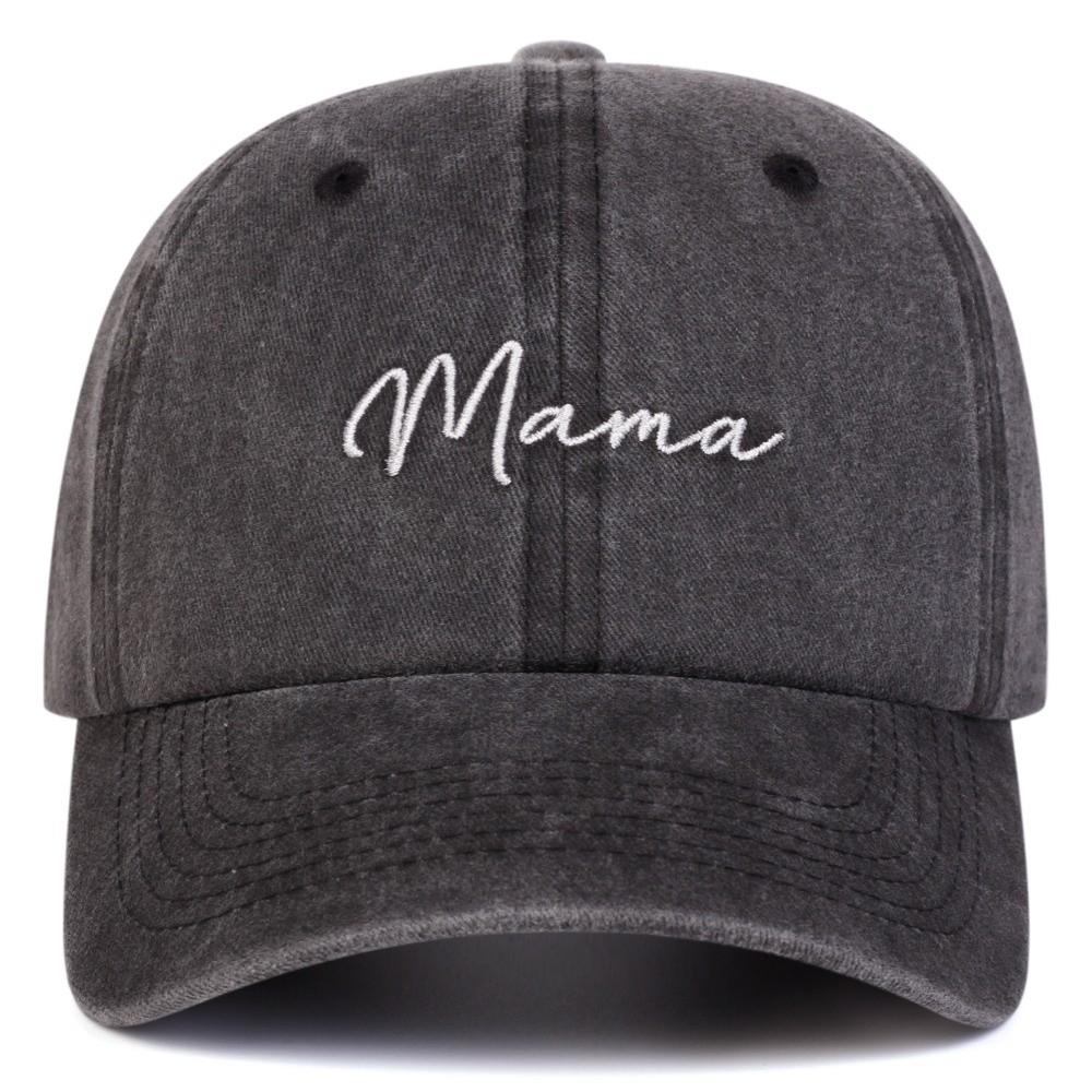 Vintage Parents Couple Baseball Hats Washed Cotton Baseball Cap Fashion Dad Hat Gift