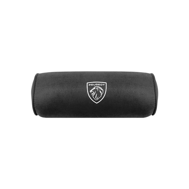 Car Seat Cylindrical Headrest Memory Cotton Neck Pillow For Peugeot 206 307 308 207 3008 208 407 508 2008 W5008 301 406 408 607