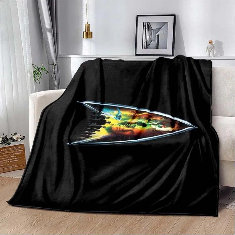 3D Print Star-T-Trek Pattern Flannel Blanket,Multi-purpose Holiday Gift Blanket Warm And Soft Blankets All Seasons