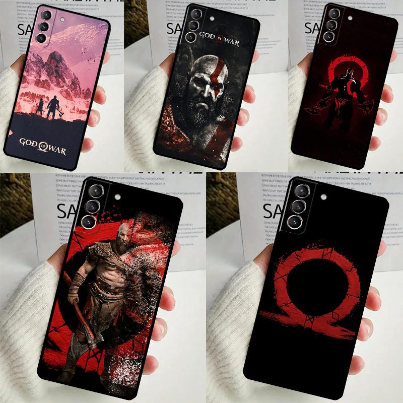 Чехол God of War для Samsung Galaxy S24 S23 S22 Ultra Note 10 Plus Note 20 S9 S10 S20 S21 FE Задняя крышка
