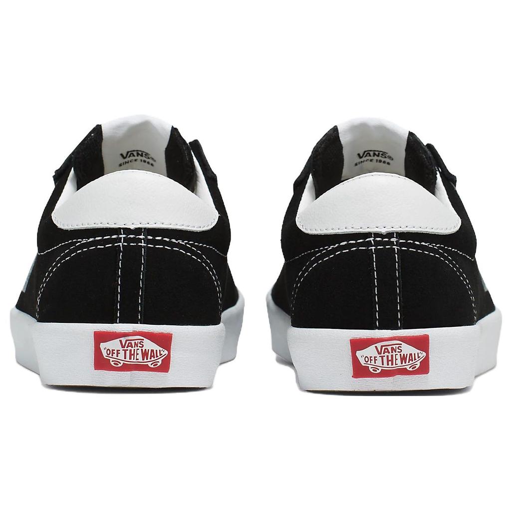 Vans Спортивные низкие черно-белые кроссовки унисекс VN000CQRBZW
