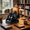 Realistic Dragon Storage Tray 3D Printed Pen Holder Gothic Dragon Storage Box  Desktop
