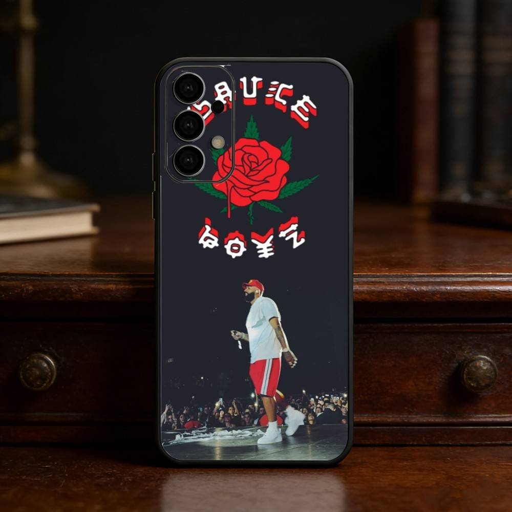 Eladio C-Carrion Sauce Boyz phone Case For Samsung S25,24,21,22,23,30,Ultra,20,Plus,Fe,Lite,Note Soft Black Cover