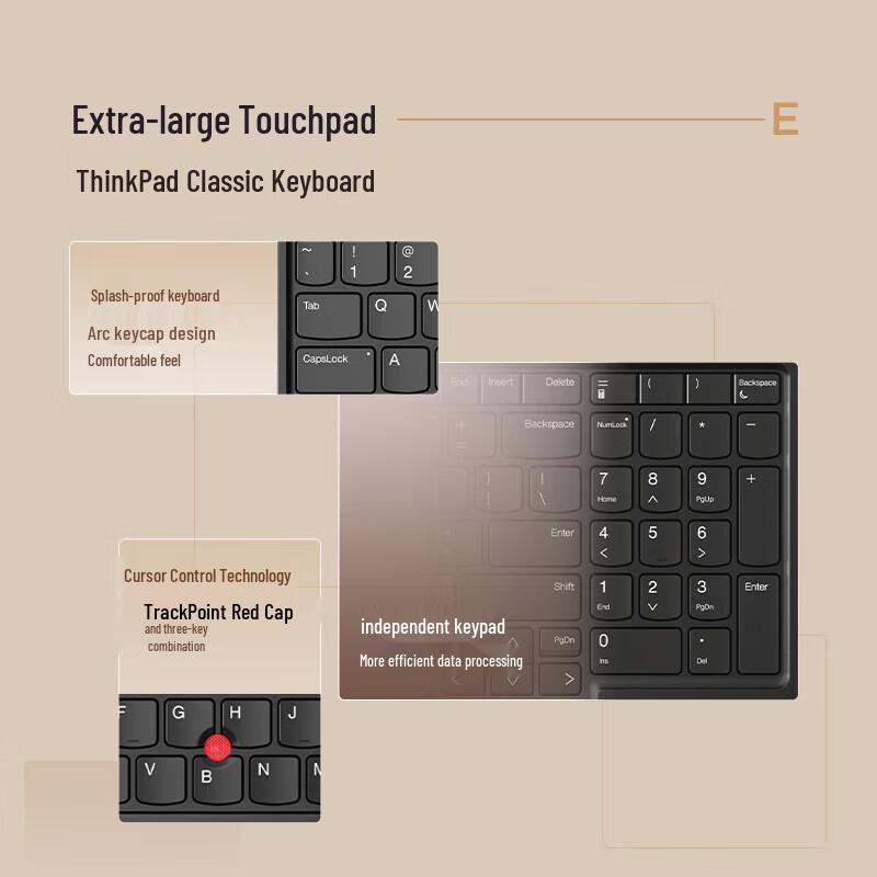 Lenovo ThinkPad E16 AI PC Laptop (CN version)