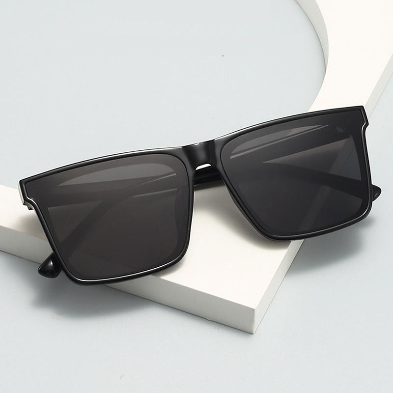 Fashion Big Square Frame Sunglasses Women Brand Designer Black Cool Men Sun Glasses Uv400 Shades Protection Eyeglasses Goggle