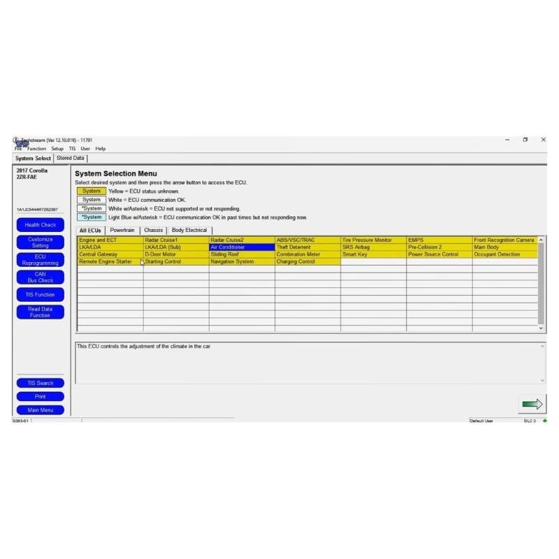 Кабель VCI J2534 подходит для TISTechstreams V1800.008, прошивка V148, кабель для автомобильного диагностического инструмента OBD2, сканер
