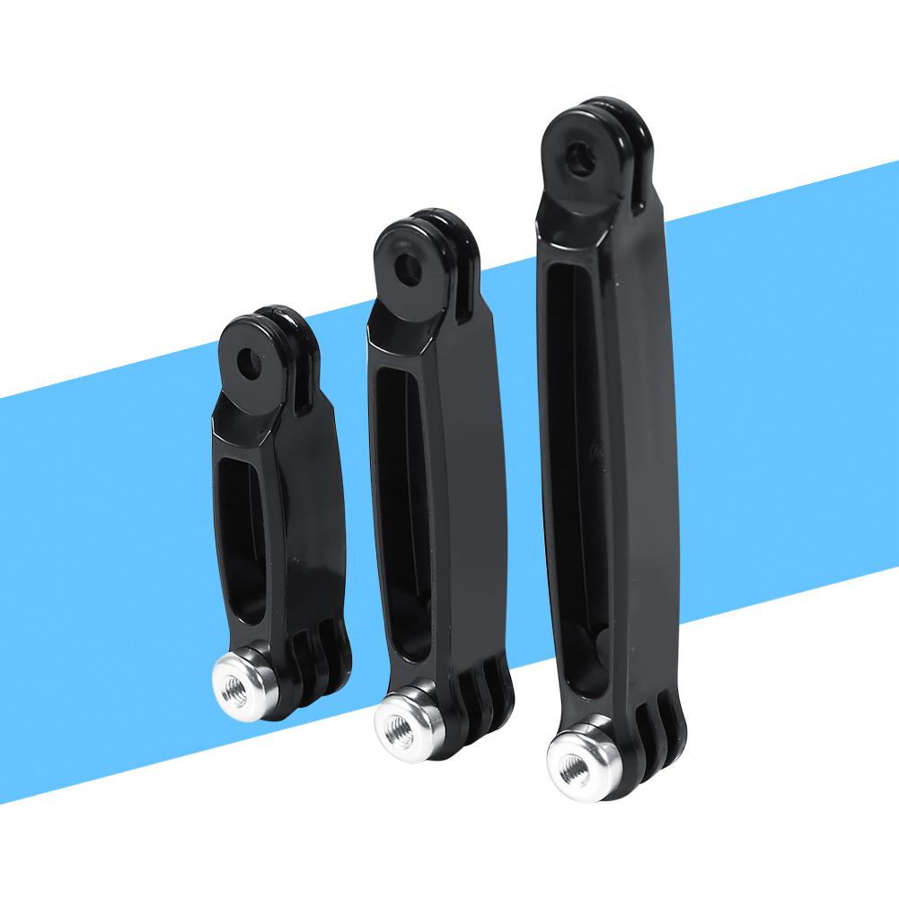 3 in 1 Set Pole Mount Extension Arm for 2 3 3+ 4 Session PC Material 108mm 88mm 68mm Camera Mount Accessory for