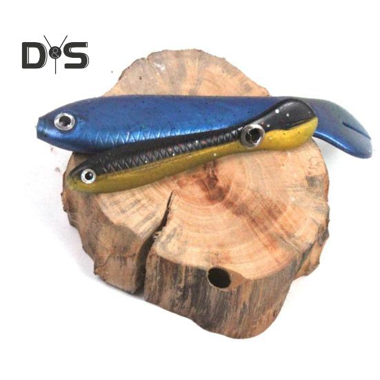 1/3/5 шт. 6,7 см/2 г мягкая приманка для вьюна ПВХ бионический вьюн с отверстием искусственная рыболовная приманка для соленой воды пресноводного окуня судака форели змееголовой рыбалки