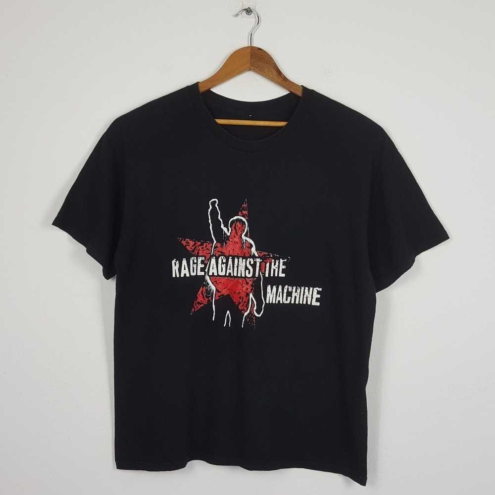 Vintage RAGE AGAINST THE MACHINE American Rock Band Tshirt ZL664