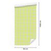 Geometric rhombus wallpaper lime and cream for living room and bedroom 50x1000