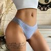 Хлопковые трусики с низкой талией, сексуальные женские трусы, однотонное дышащее удобное нижнее белье, женские хлопковые трусы, бесшовное нижнее белье