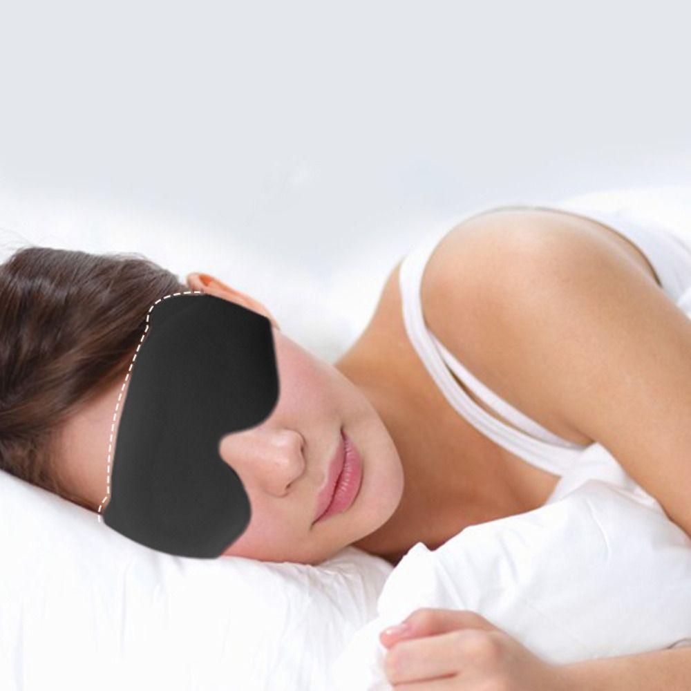 Breathable Light Blocking Eyeshade 3D Eye Cover Sleeping Masque Blockout Sleep Eye Mask Travel