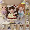 Doll Accessories 1/6 BJD Doll Dress 22cm Doll Doll Rompers Set Doll Changing Clothing  Sweet Girl